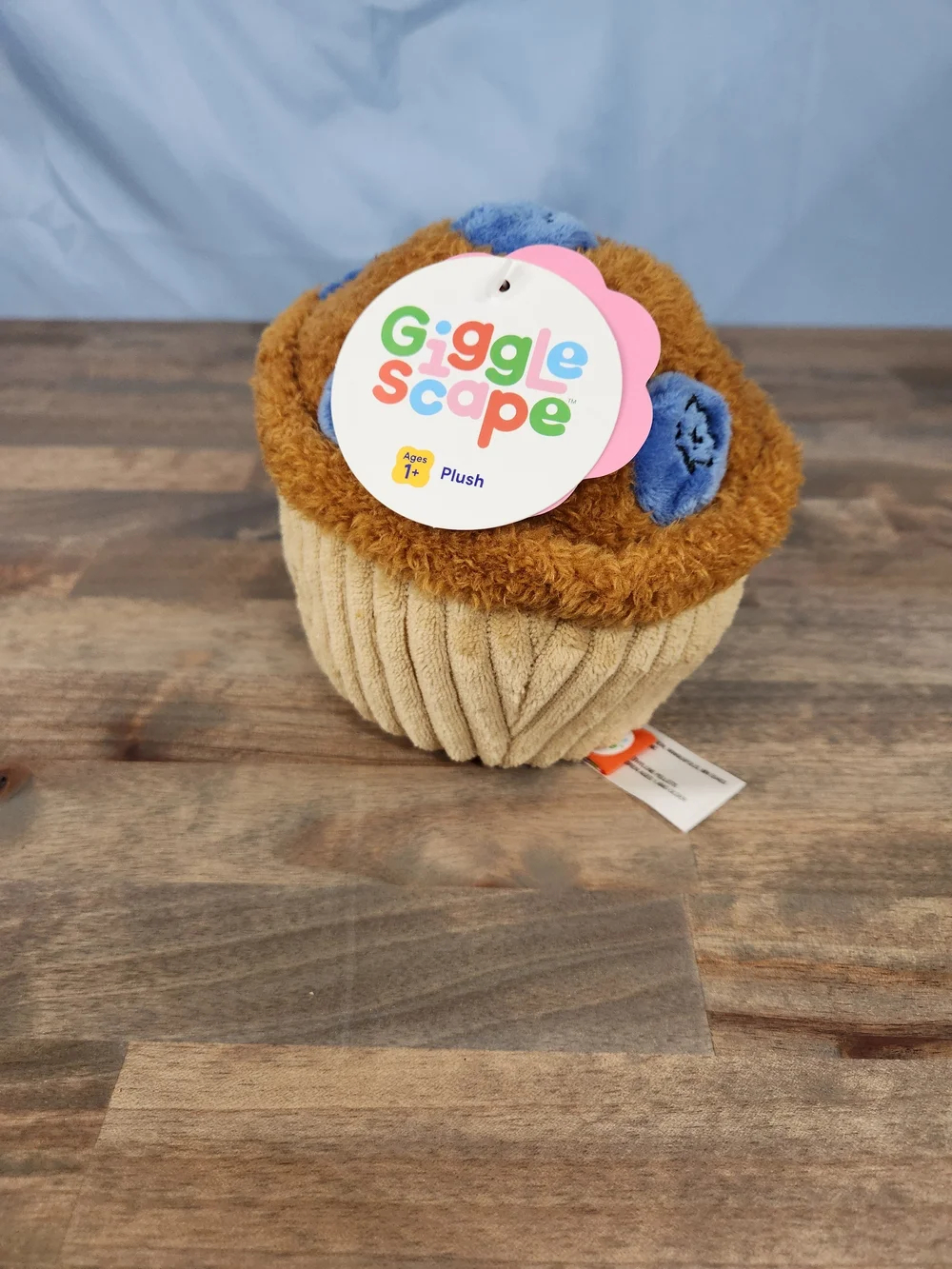 Gigglescape Blueberry Muffin Stuffed Toy